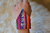Armband mit Pyramidenspitze Regenbogen, Reiki