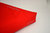 Dreieckiges Sitzkissen "Meditation", Flex-Aufdruck silber, rot