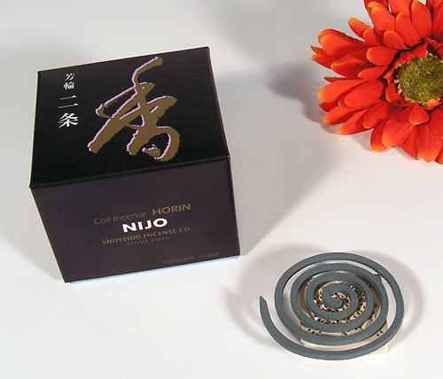 Nijo japanische Räucherspiralen Box